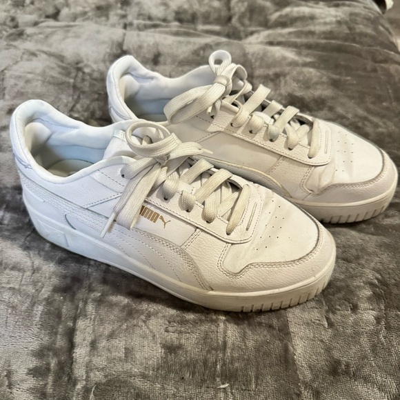 Puma Women's White Sneakers - Picture 3 of 5